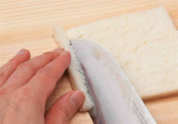 三明治怎么切 熱熱切、來回拉