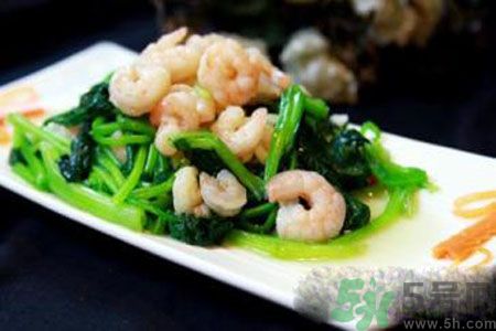 菠菜可以喝豆腐一起吃嗎？菠菜可以喝蝦一起吃嗎？