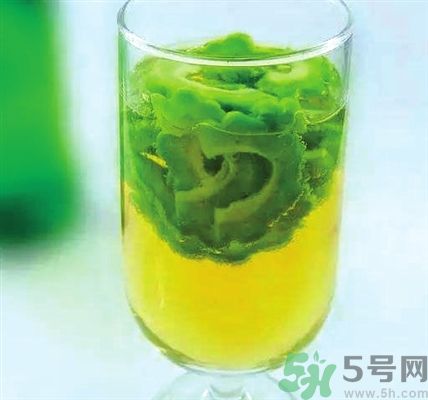 新鮮的苦瓜片能泡水喝嗎？新鮮苦瓜片泡水喝好嗎？