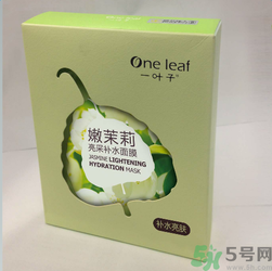 一葉子嫩茉莉亮采補(bǔ)水面膜適合什么膚質(zhì)？