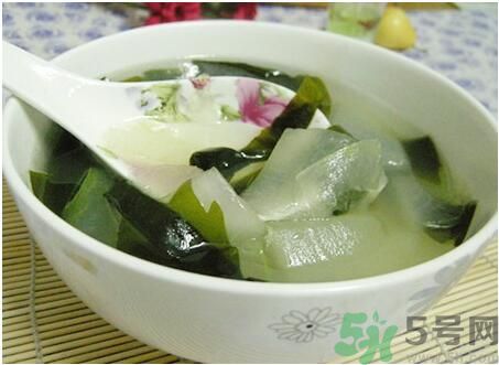 冬瓜和海帶一起吃能降火嗎？冬瓜能和海帶一起吃嗎？