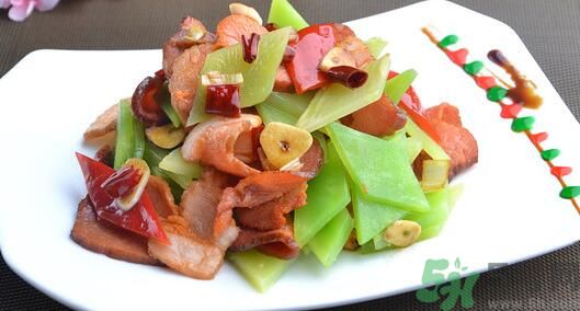 萵筍和臘肉一起炒好嗎？萵筍和臘肉一起吃好嗎？