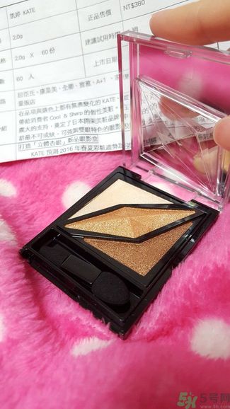 凱婷KATE擴(kuò)型深邃眼影盒怎么樣？好用嗎？