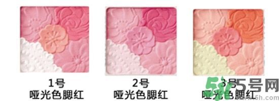 canmake花瓣腮紅色號(hào)對(duì)比圖？canmake五色花瓣腮紅試色