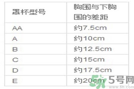 胸罩的大小型號怎么分？如何測量自己胸圍的大小？