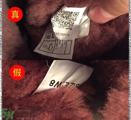 ugg是什么牌子？ugg雪地靴真假辨別圖對比