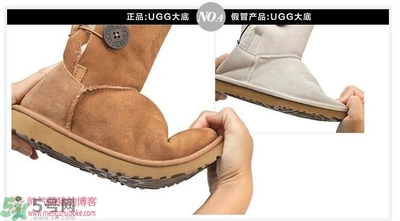 ugg是什么牌子？ugg雪地靴真假辨別圖對比