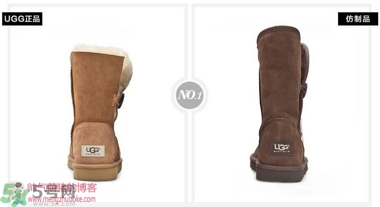 ugg是什么牌子？ugg雪地靴真假辨別圖對比