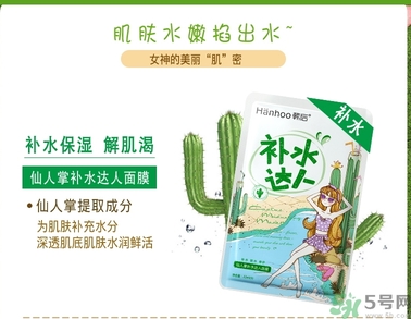 韓后仙人掌補水達(dá)人面膜真假辨別 韓后補水面膜真假