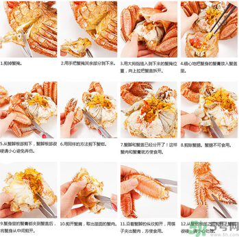 毛蟹怎么吃？毛蟹吃法圖解