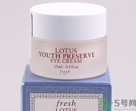 fresh睡蓮眼霜怎么樣？fresh睡蓮眼霜好用嗎？