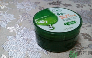 得鮮蘆薈膠怎么樣？the saem蘆薈膠怎么樣？