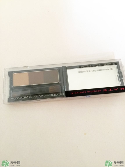 kate三色眉粉怎么用？kate三色眉粉使用方法