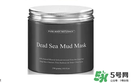pure body naturals死海泥面膜怎么用？