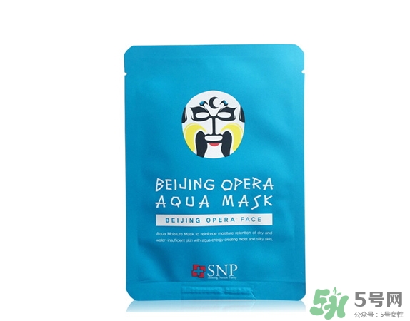 snp京劇臉譜面膜怎么用？snp京劇面膜使用方法