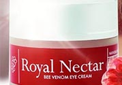 royal nectar皇家花蜜蜂毒眼霜怎么用？