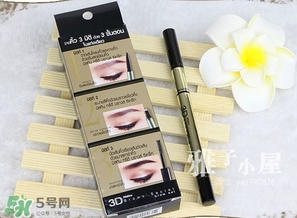 mistine3d三合一眉筆怎么用？mistine3d眉筆使用方法