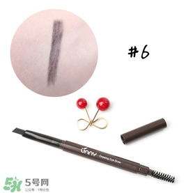 Unny眉筆怎么樣？Unny眉筆試色色號