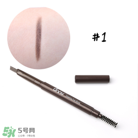 Unny眉筆怎么樣？Unny眉筆試色色號