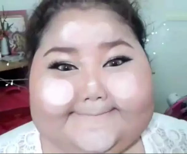臉胖怎么化妝好看？臉大怎么化妝好看