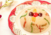 八寶飯?jiān)趺凑?？超市買的八寶飯?jiān)趺凑簦?><p><strong>八寶飯?jiān)趺凑?？超市買的八寶飯?jiān)趺凑簦?/strong></p></a></li> <li><a href=