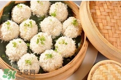 糯米圓子的熱量是多少？一個(gè)糯米丸子的熱量