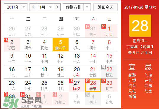 2017年春節(jié)多少度？2017年春節(jié)會(huì)下雨嗎？