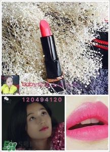 李溪芮的口紅什么顏色？李溪芮口紅色號試色