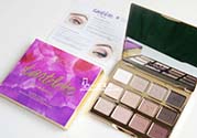 tarte眼影色號試色 tarte眼影盤試色圖