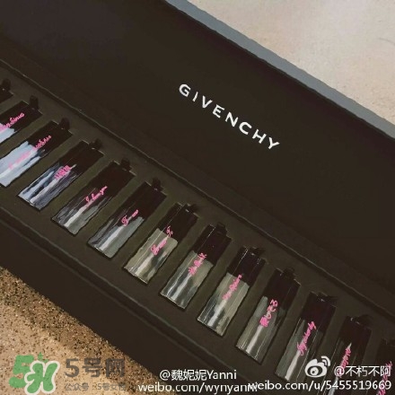 紀梵希我愛你口紅多少錢？紀梵希情人節(jié)我愛你刻字口紅價格