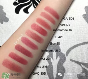 玫瑰豆沙色口紅有哪些？玫瑰豆沙色口紅推薦