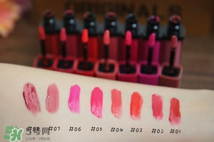 妙巴黎唇釉7號(hào)還是9號(hào)？妙巴黎唇釉7號(hào)9號(hào)試色