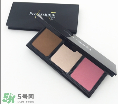 mistine三色修容粉怎么用？mistine三色修容使用方法