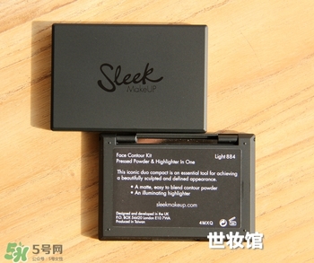 sleek修容粉怎么用？sleek修容粉使用方法