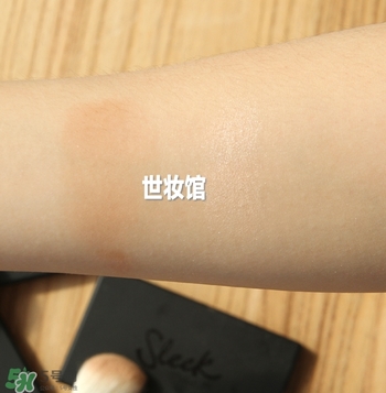 sleek修容粉怎么用？sleek修容粉使用方法