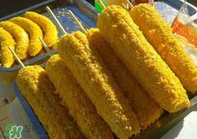 炸香蕉外面包裹的是什么？炸香蕉放面粉好還是淀粉？