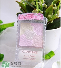 canmake花瓣高光怎么用？canmake花瓣雕刻高光使用方法