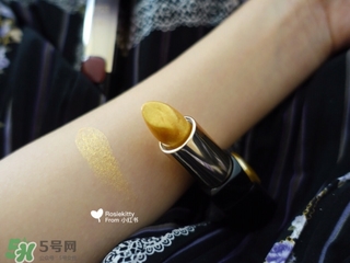 金色口紅是什么顏色？金色口紅試色