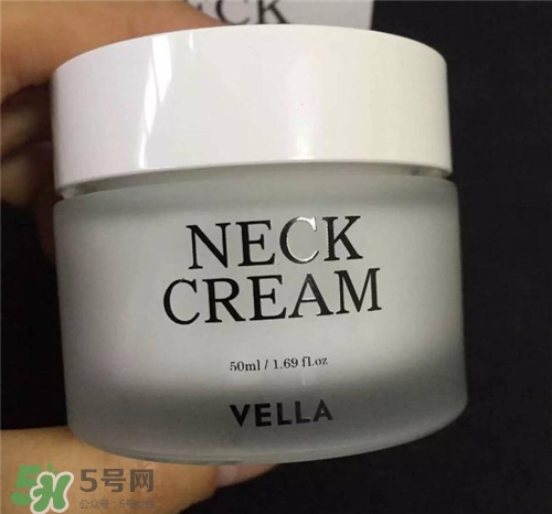 vella頸霜好用嗎？vella頸霜怎么樣？