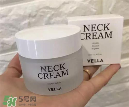 vella頸霜有效嗎？vella頸霜有用嗎？