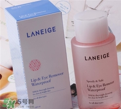 蘭芝眼唇卸妝液怎么用？蘭芝眼唇卸妝液使用方法