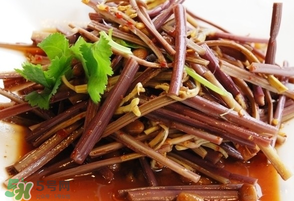 蕨菜苦能吃嗎？蕨菜苦的吃了會(huì)中毒嗎？