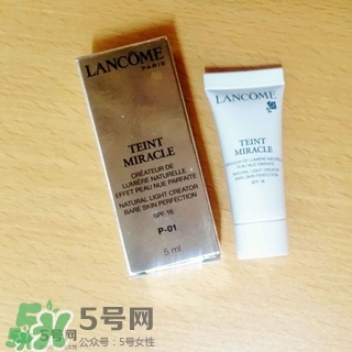 蘭蔻奇跡薄紗粉底液色號怎么選？蘭蔻奇跡薄紗粉底液色號試色