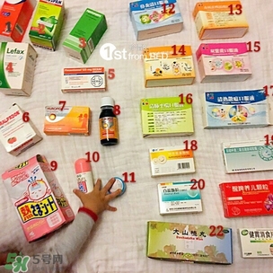 寶寶藥箱準(zhǔn)備什么藥品 盤點給2歲寶寶用過的中外藥品