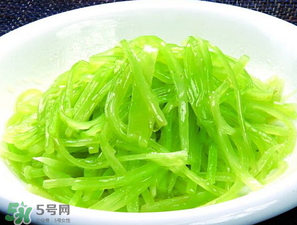 萵筍皮能吃嗎？萵筍皮的做法大全圖解