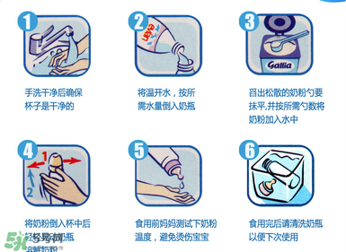 gallia佳利雅奶粉怎么沖？gallia佳利雅奶粉沖調(diào)方法？