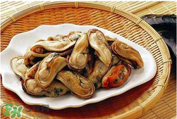 淡菜不能和什么一起吃？淡菜不可以和什么同吃？