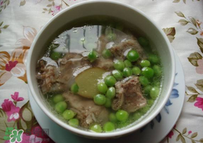 豌豆和排骨能一起燉嗎？豌豆和排骨能一起吃嗎？