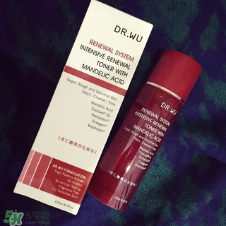 dr.wu杏仁酸亮白化妝水怎么樣？dr.wu杏仁酸化妝水功效