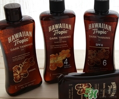 hawaiian tropic夏威夷美黑油黑鬼油怎么用？